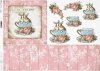 Pascua, Vintage, conejitos en una taza, tablas, flores, rosas*Ostern, Vintage, Hasen in einer Tasse, Bretter, Blumen, Rosen*Пасха, винтаж, зайчики в чашке, доски, цветы, розы